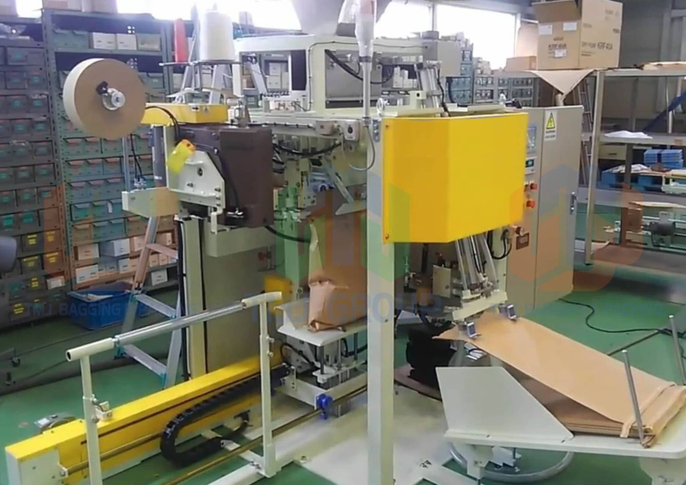 Máy cân đóng bao bán tự động định lượng băng tải 250-400 bao/giờ TBM-SB01-A