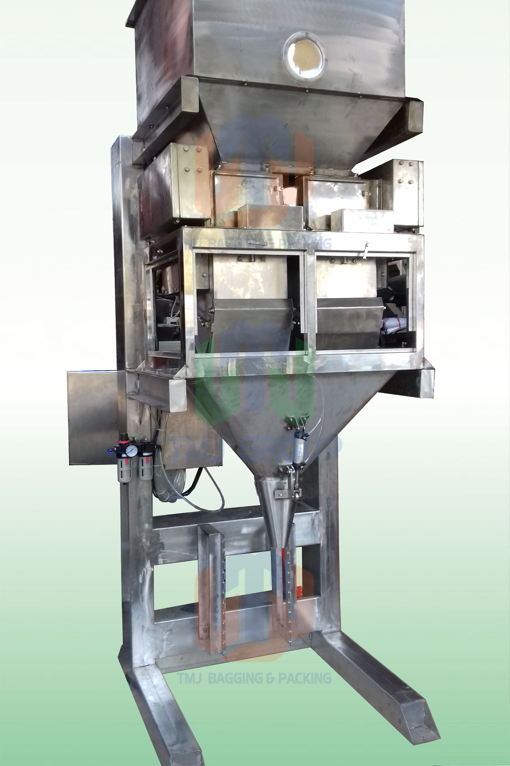 Máy đóng gói bán tự động định lượng cửa định lượng