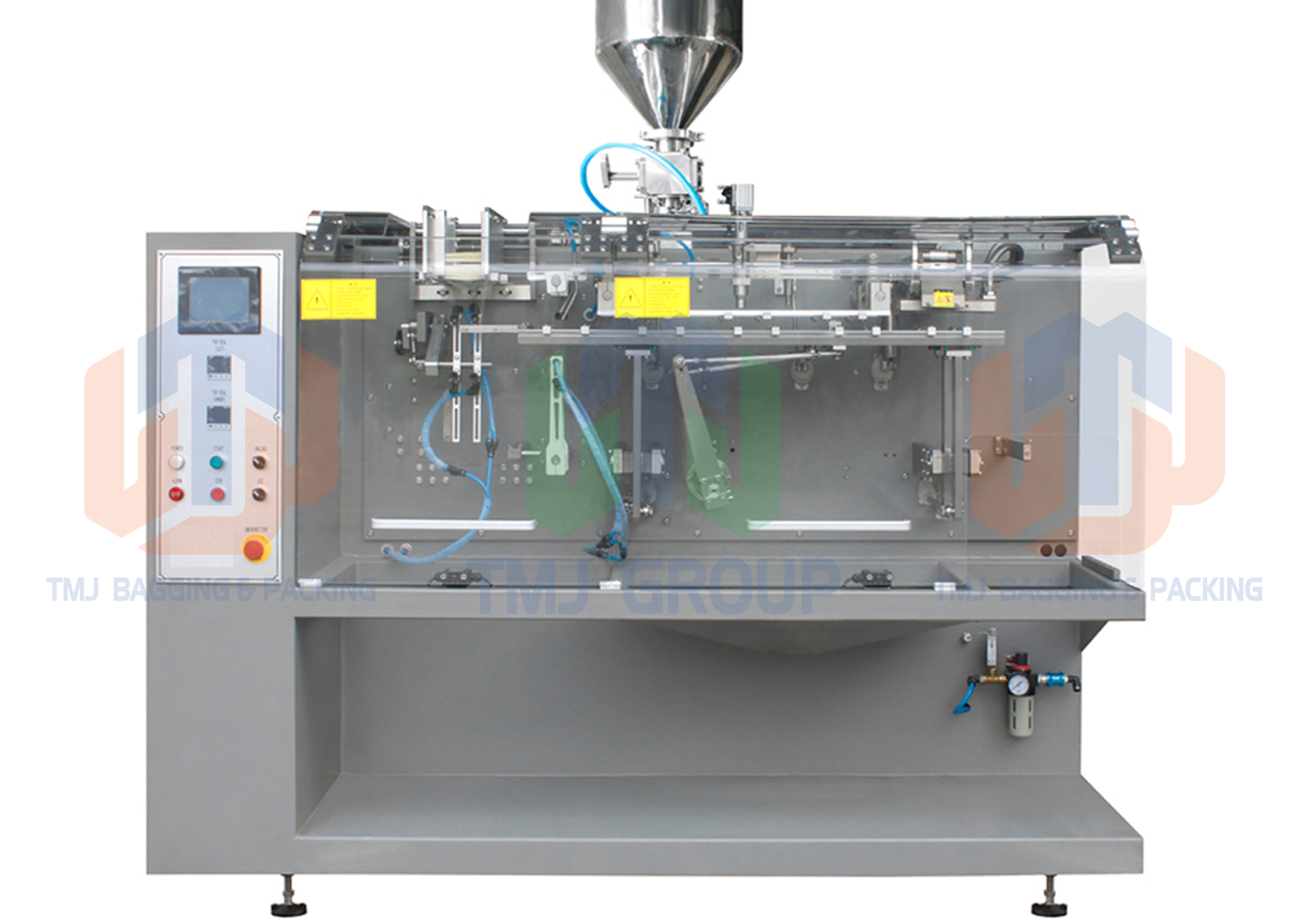 Máy đóng gói tự động túi xếp hông, đóng gói trà, cà phê ...