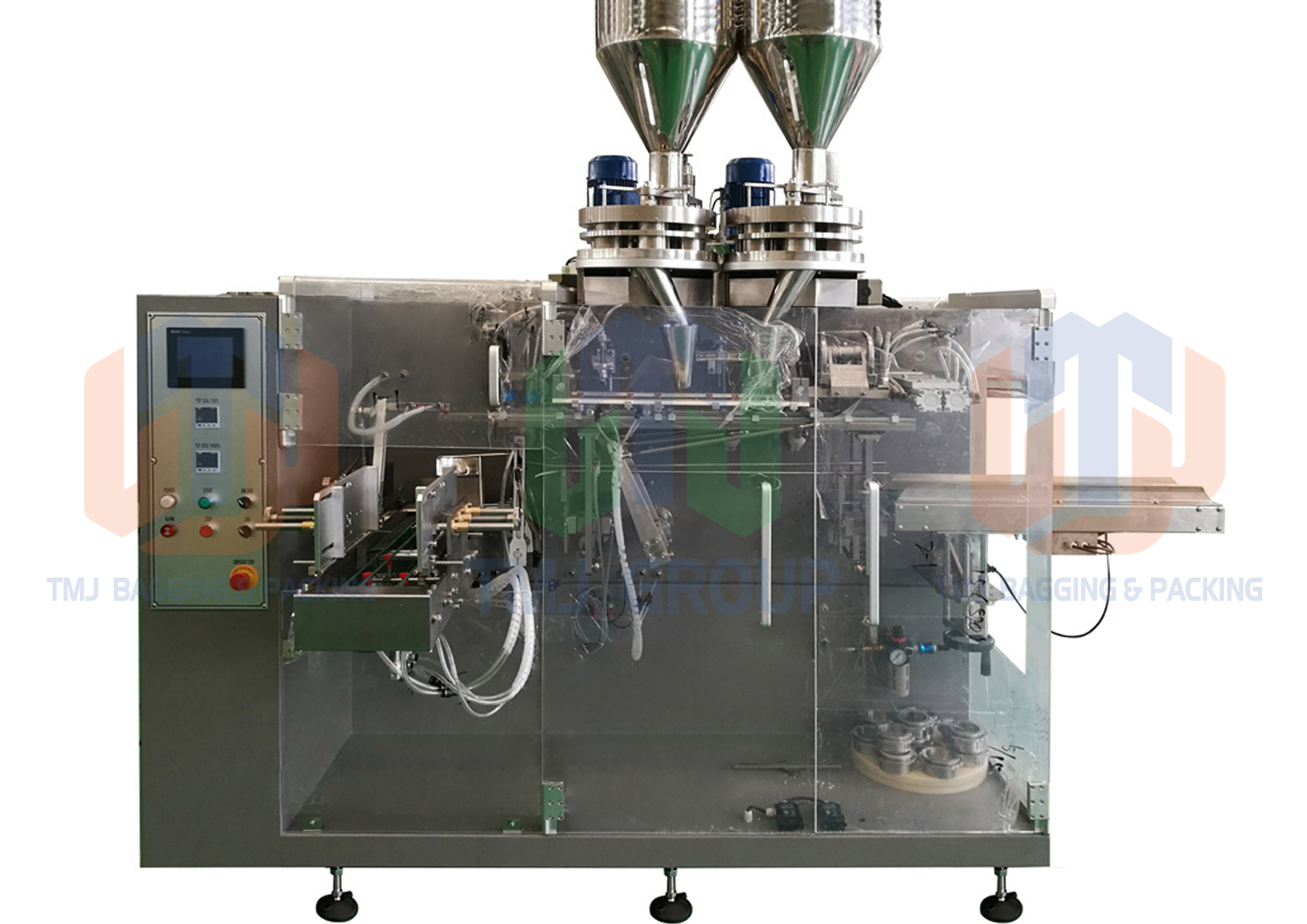 Máy đóng gói tự động túi zipper, đóng gói bánh kẹo, thực phẩm