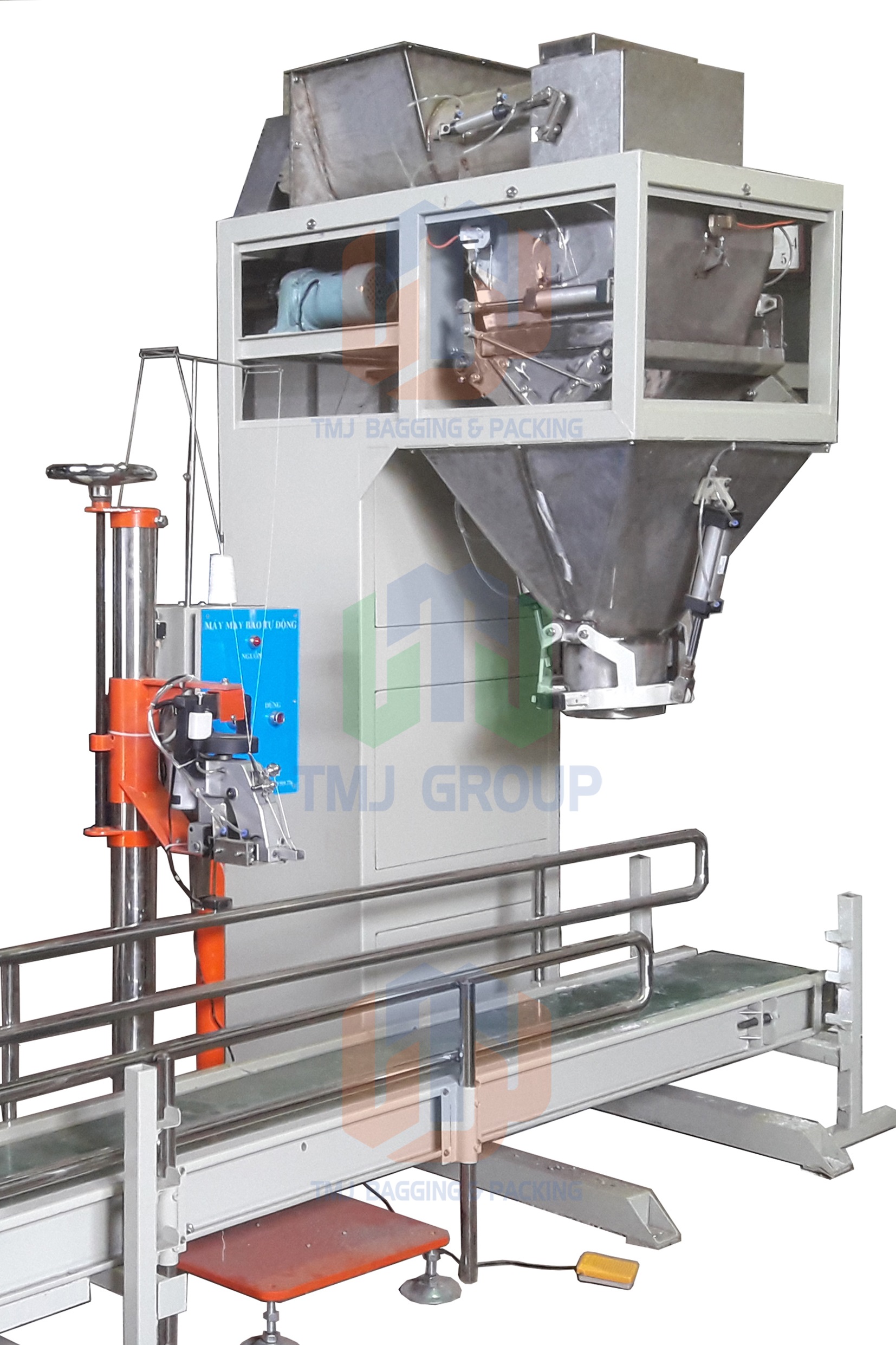 Máy cân đóng bao nguyên liệu dạng bột