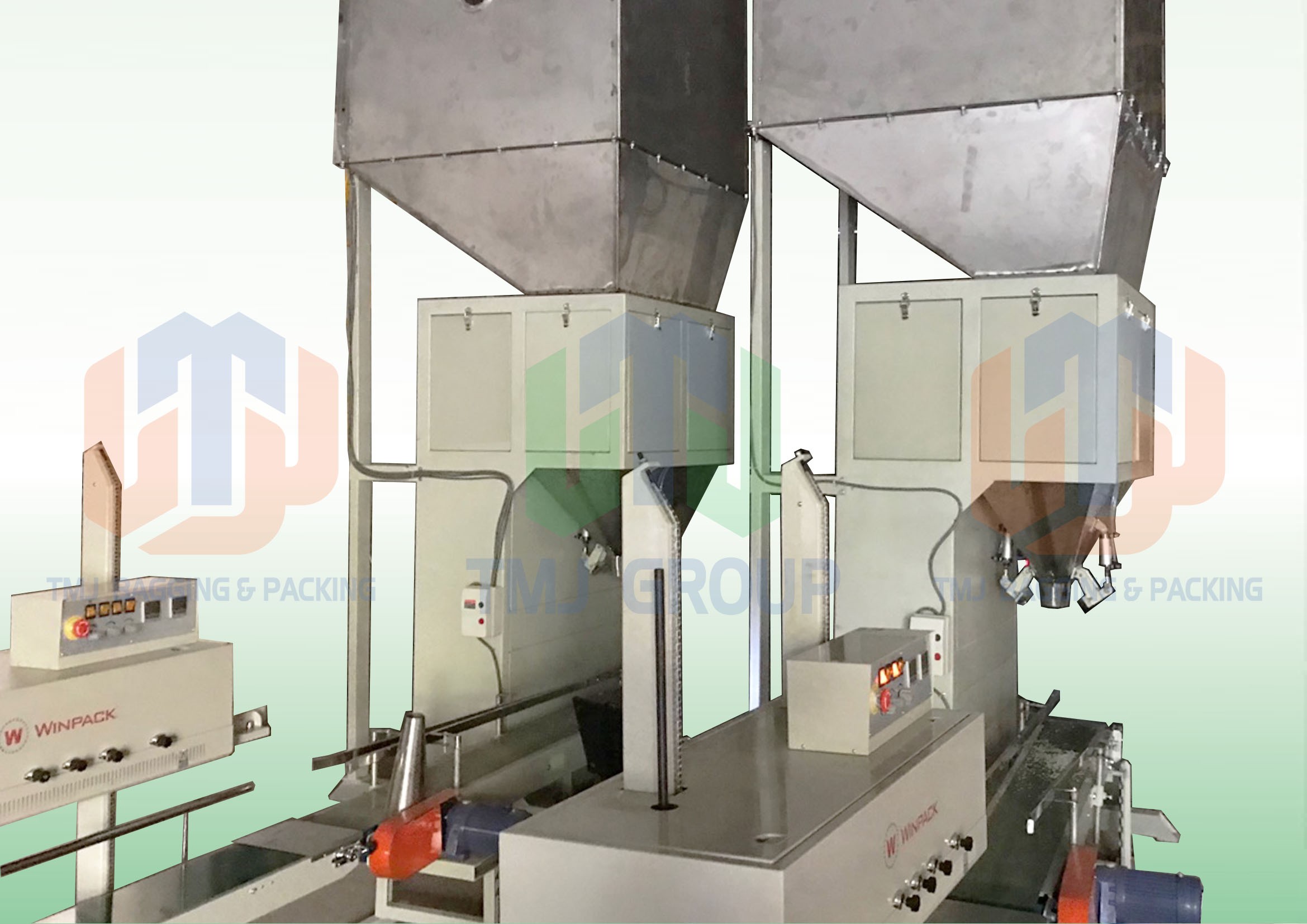 Máy đóng gói bán tự động định lượng cửa định lượng