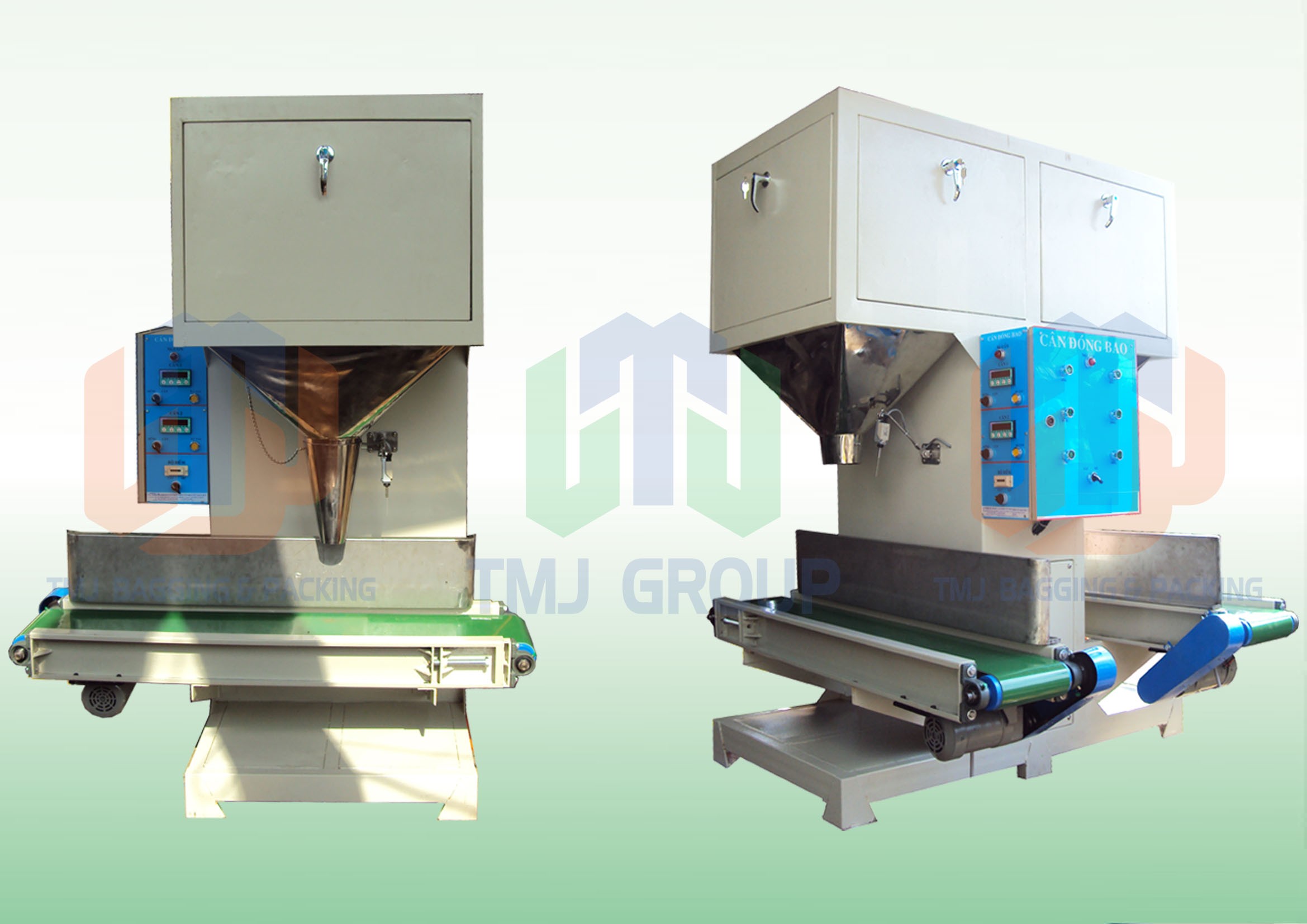 Máy đóng gói bán tự động định lượng cửa định lượng