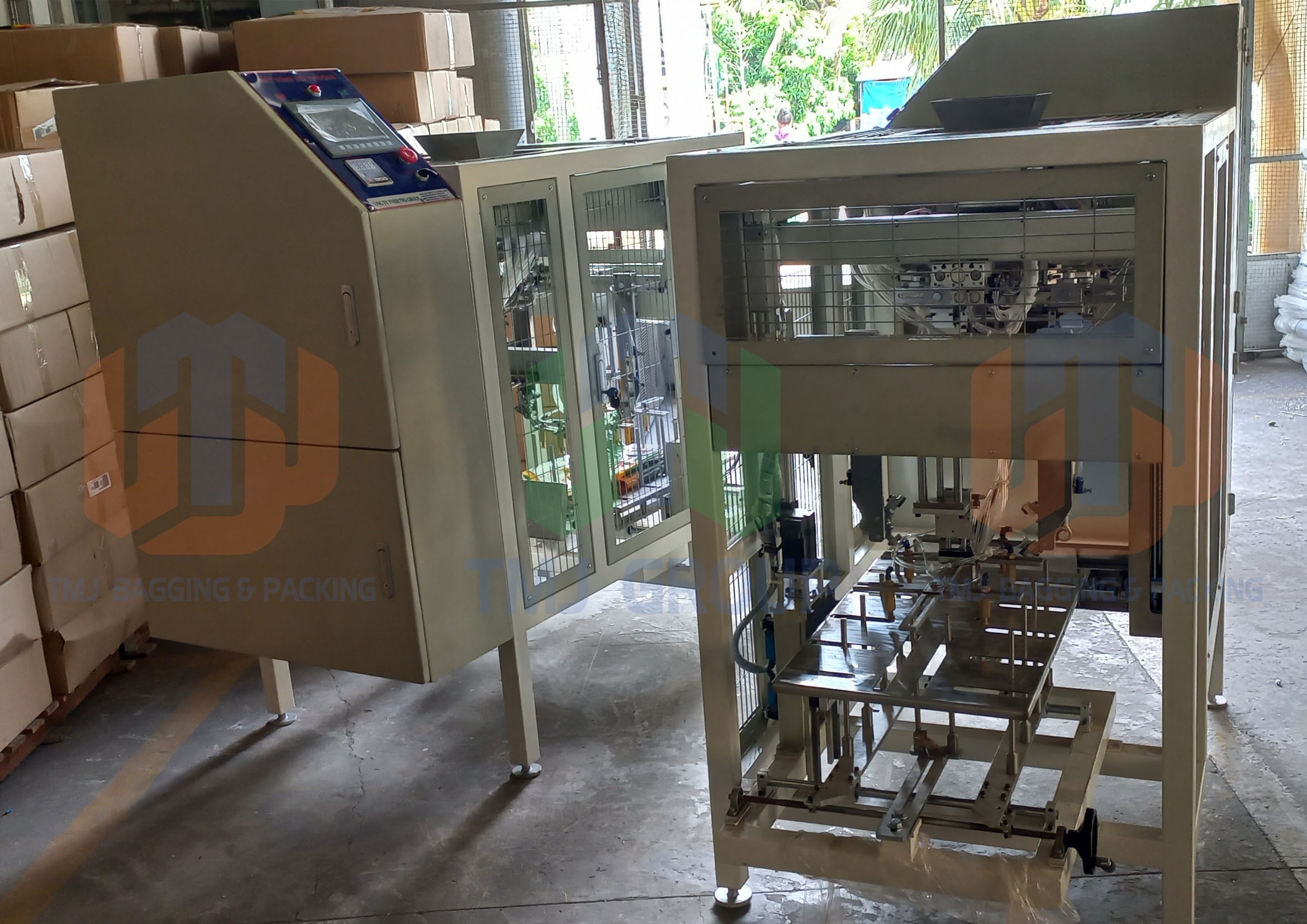 Máy đóng gói tự động túi rời túi lớn