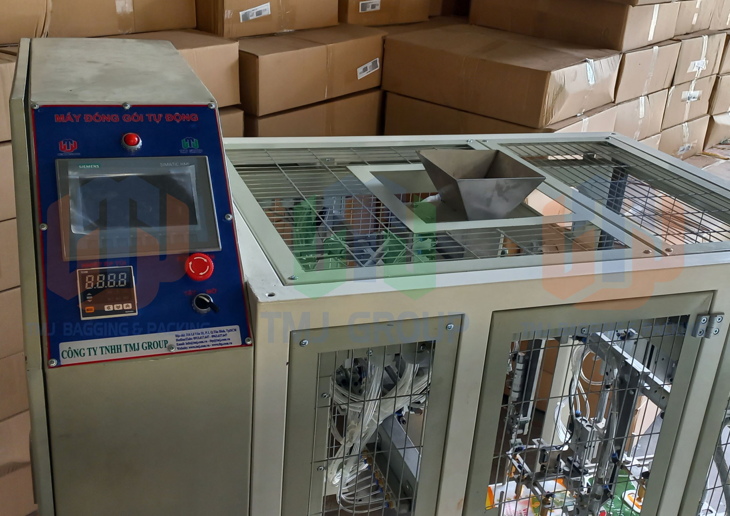 Máy đóng gói tự động túi rời túi lớn