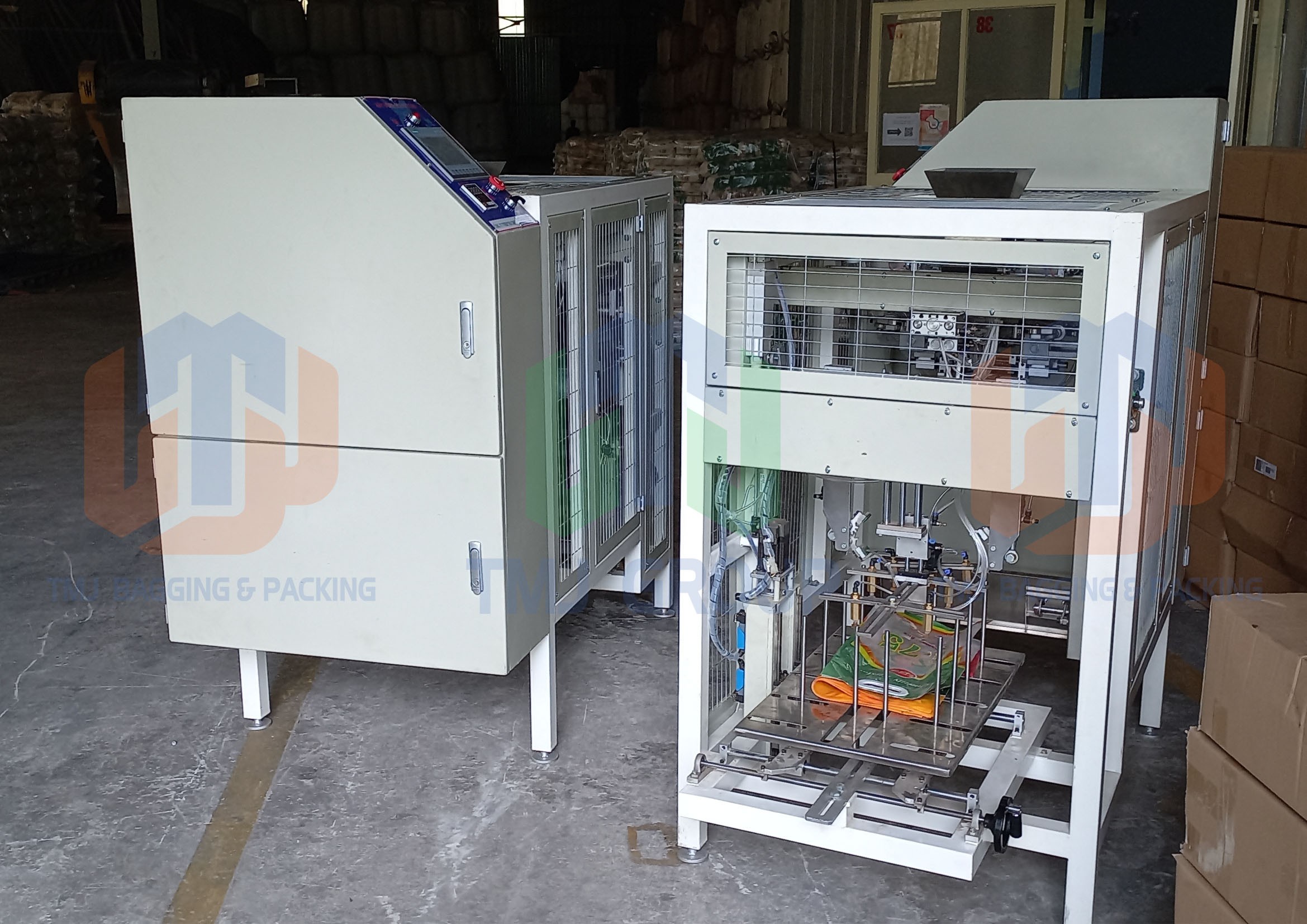 Máy đóng gói tự động túi rời túi lớn