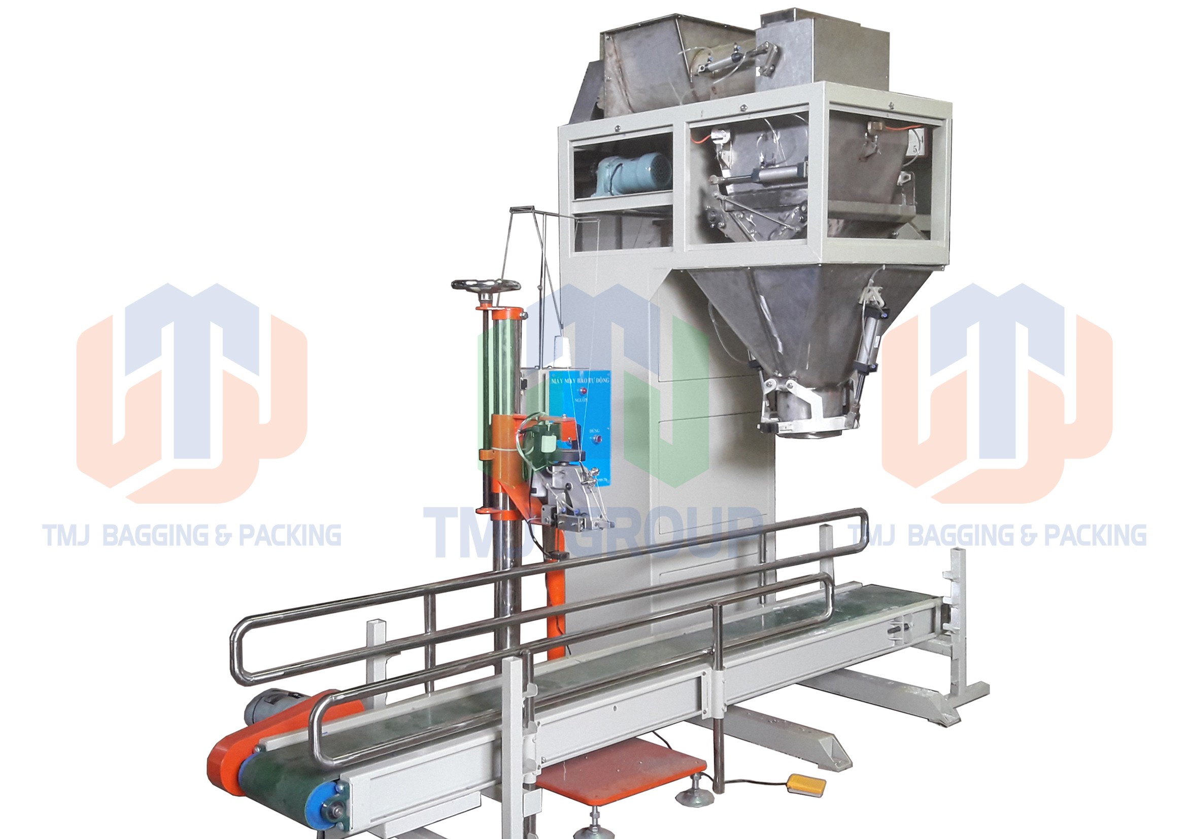 Máy cân đóng bao nguyên liệu dạng bột