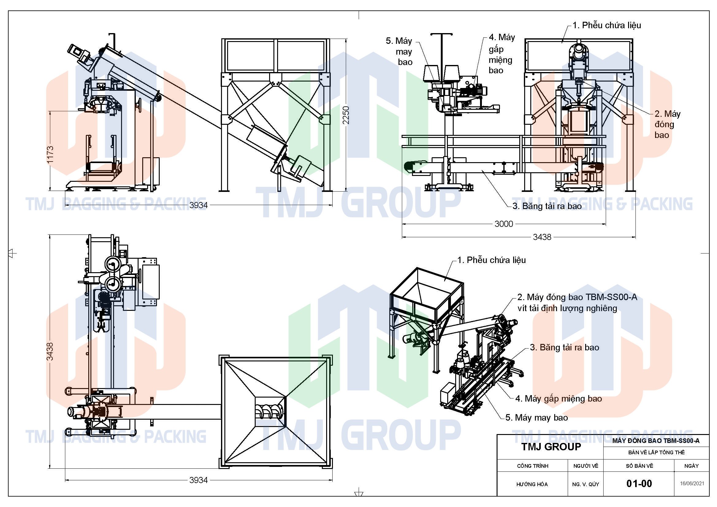 Máy cân đóng bao phân hữu cơ vi sinh, bột cá