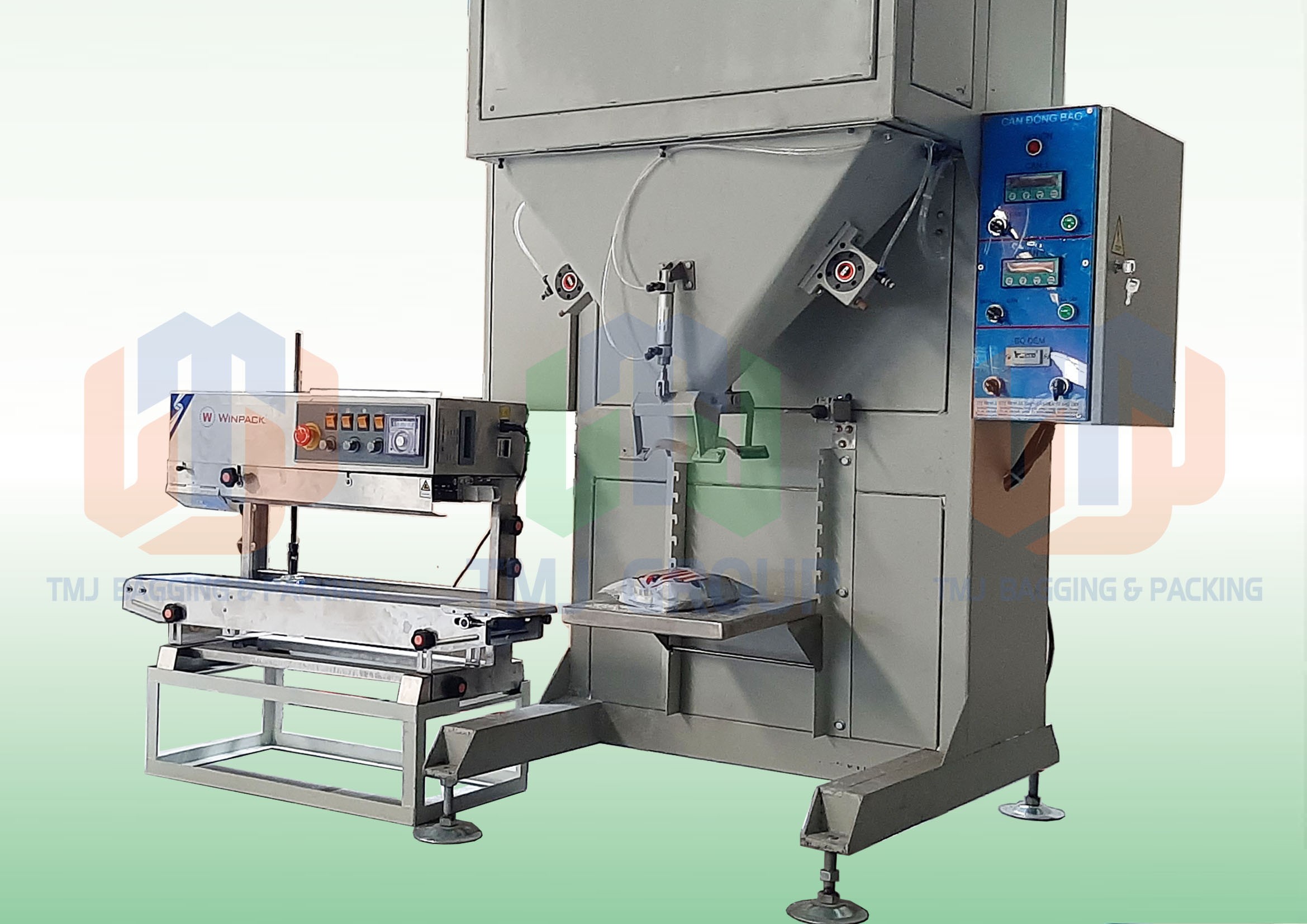 Máy đóng gói bán tự động định lượng rung điện từ
