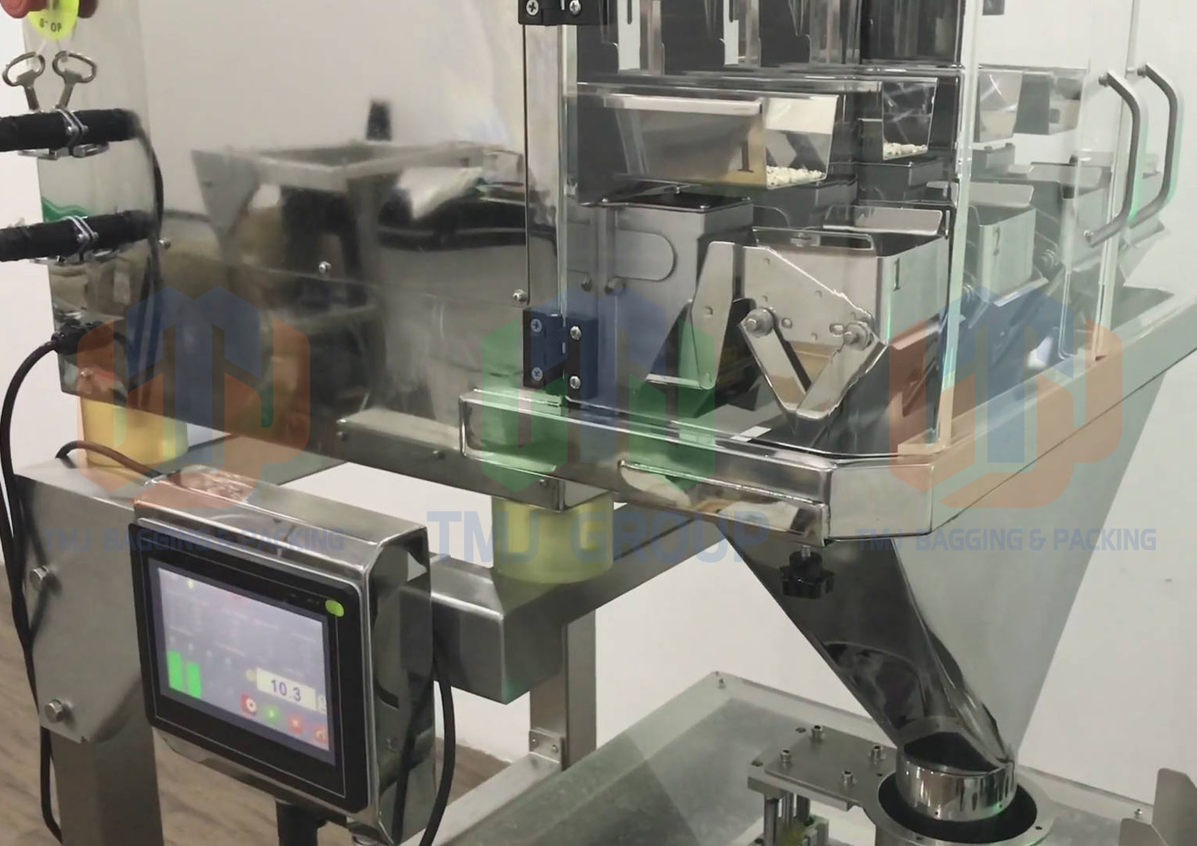 Máy đóng gói bán tự động định lượng rung điện từ