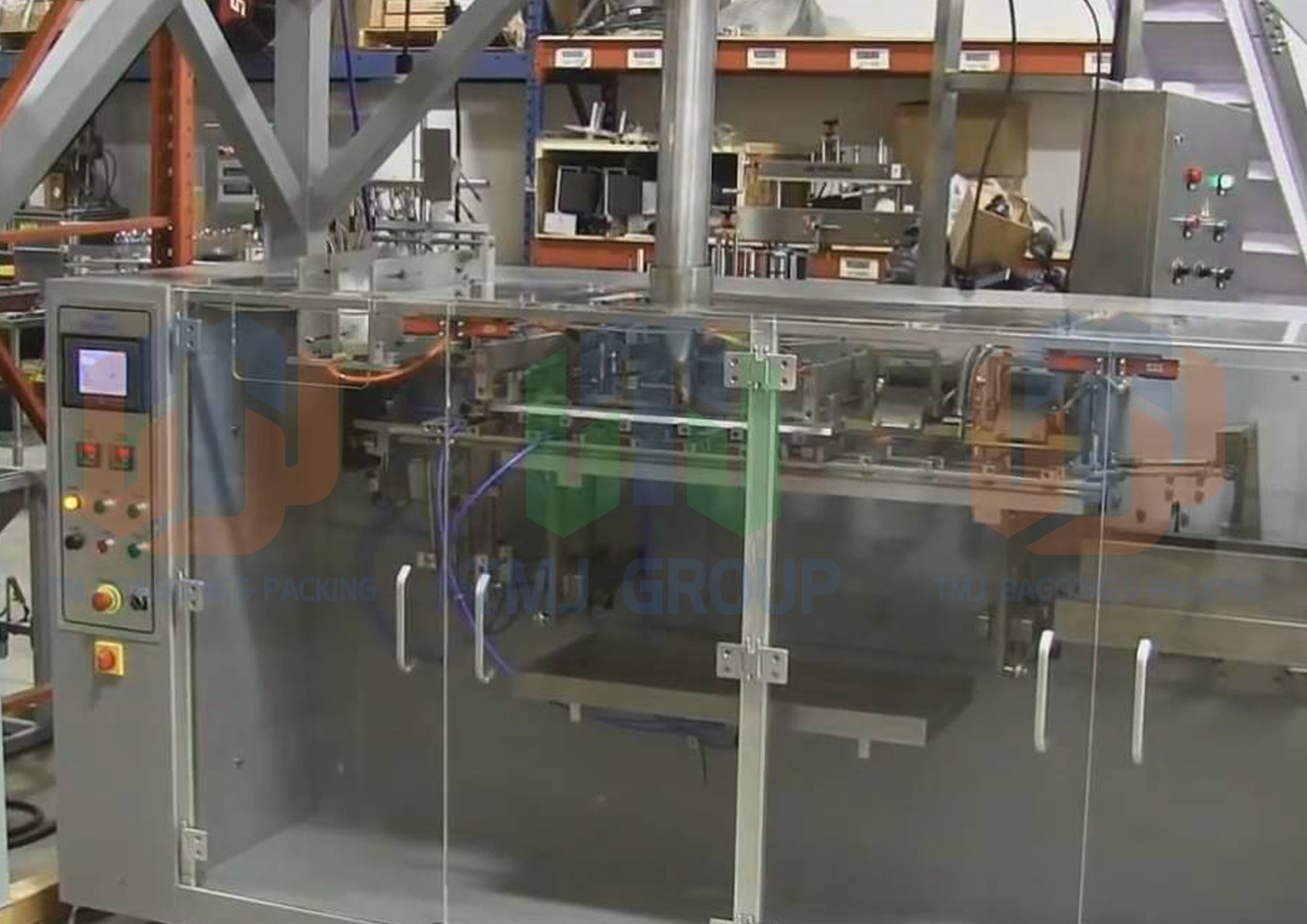 Máy đóng gói tự động túi rời nhiều trạm công suất cao