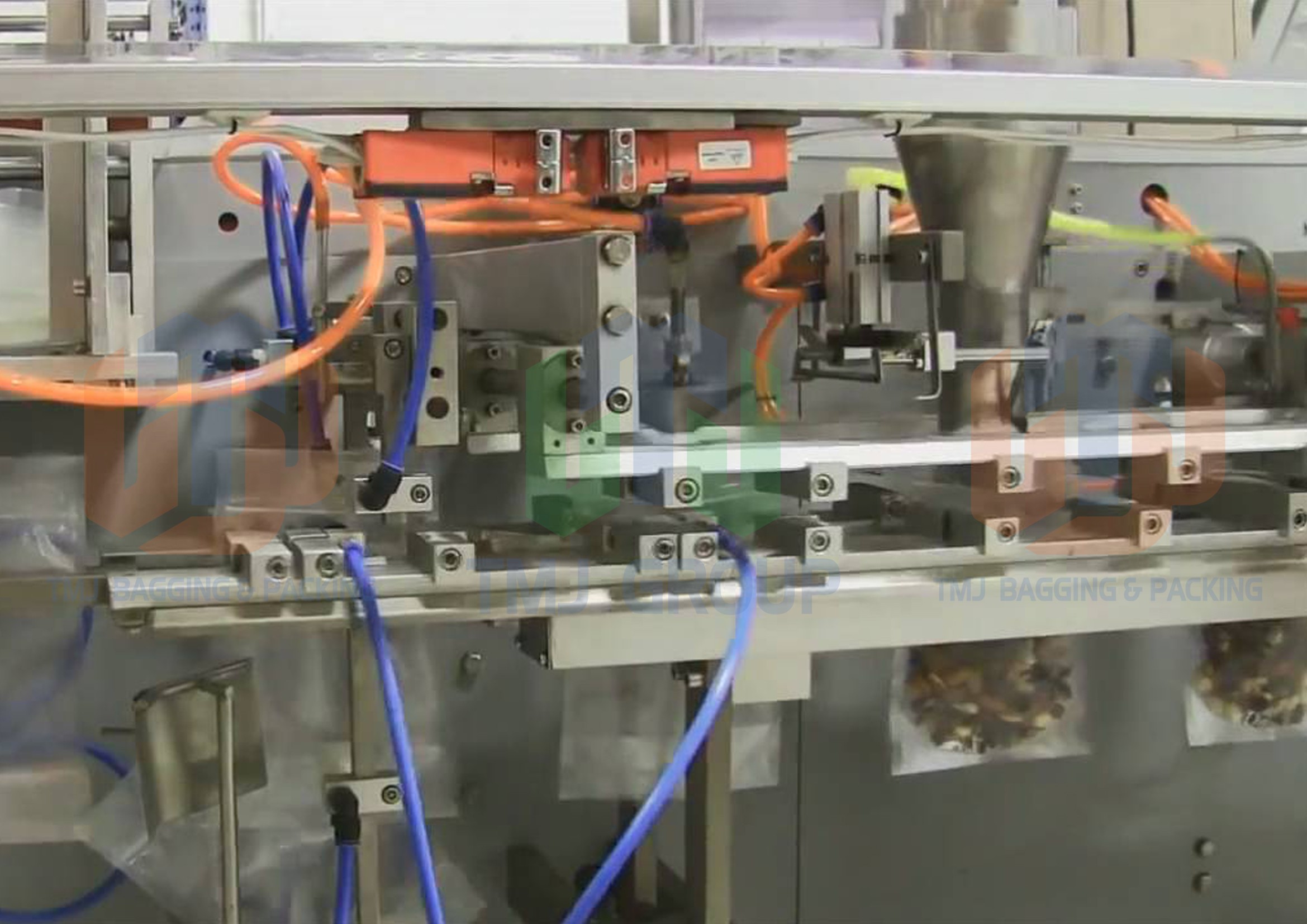 Máy đóng gói tự động túi rời nhiều trạm công suất cao