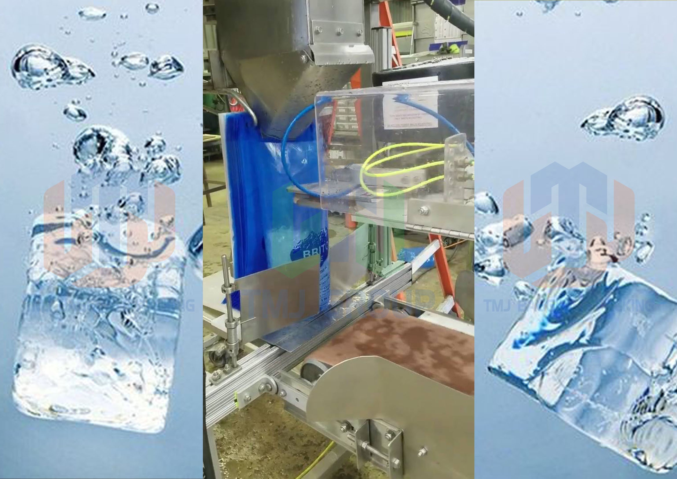 Máy đóng bao tự động nước đá viên