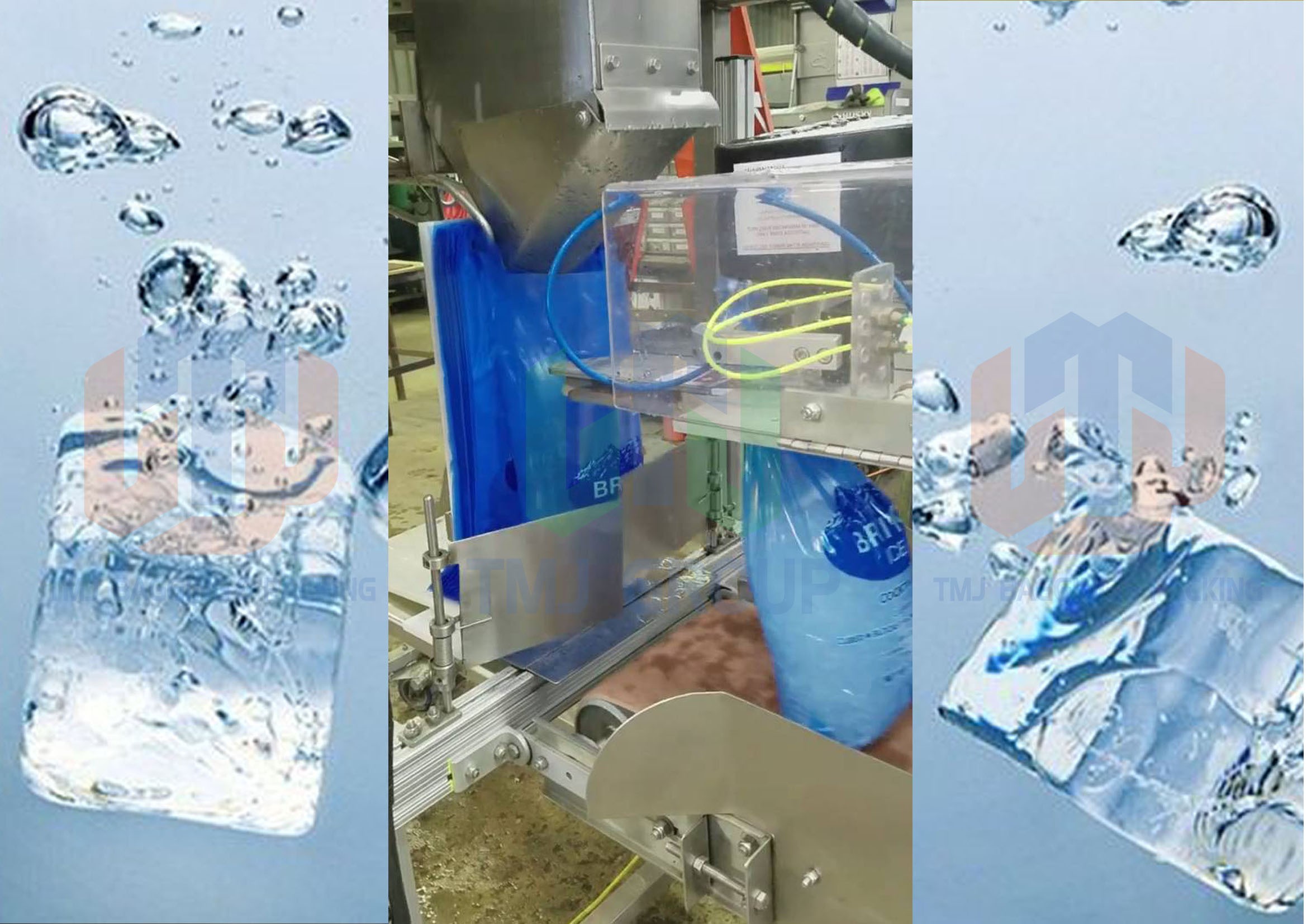 Máy đóng bao tự động nước đá viên