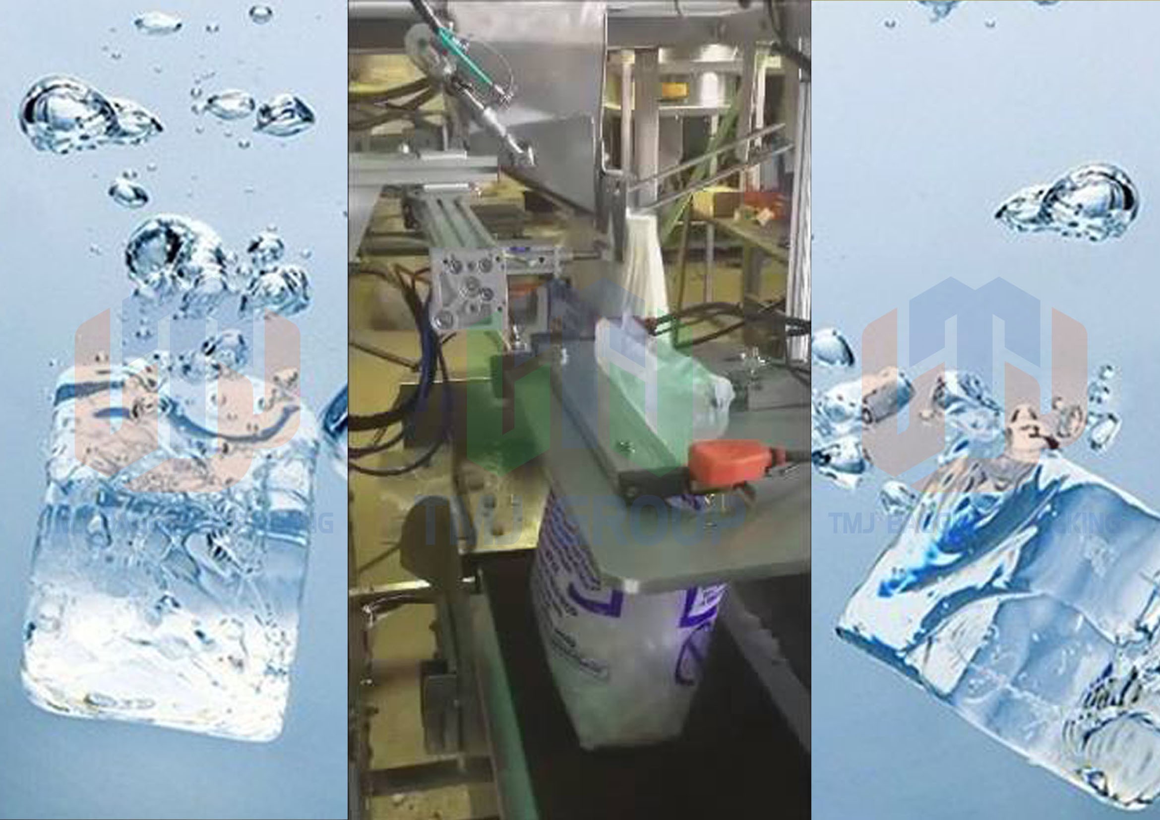 Máy đóng bao tự động nước đá viên