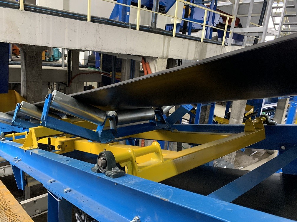 Cân định lượng cân băng tải liên tục vật liệu rời